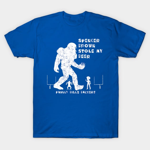 SPENCER BROWN STOLE MY BEER - light graphic T-Shirt by PhillyBillsBackers